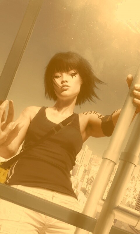 Faith из Mirrors Edge обои
