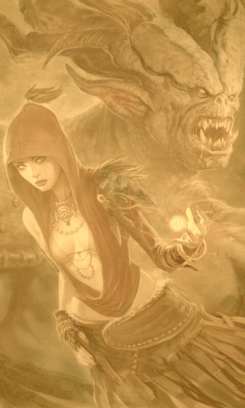 Морриган и порождение тьмы обои