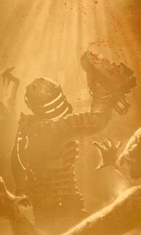 Айзек Кларк выпилил монстра обои