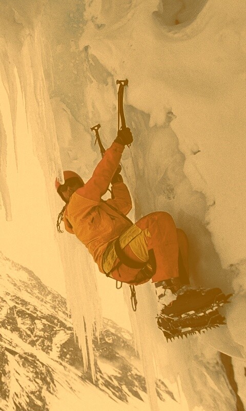 Альпинист обои