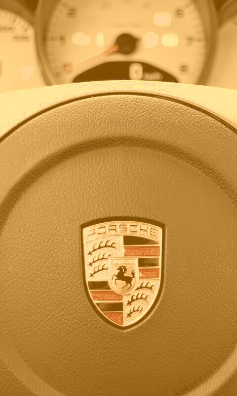 Руль Porshe обои