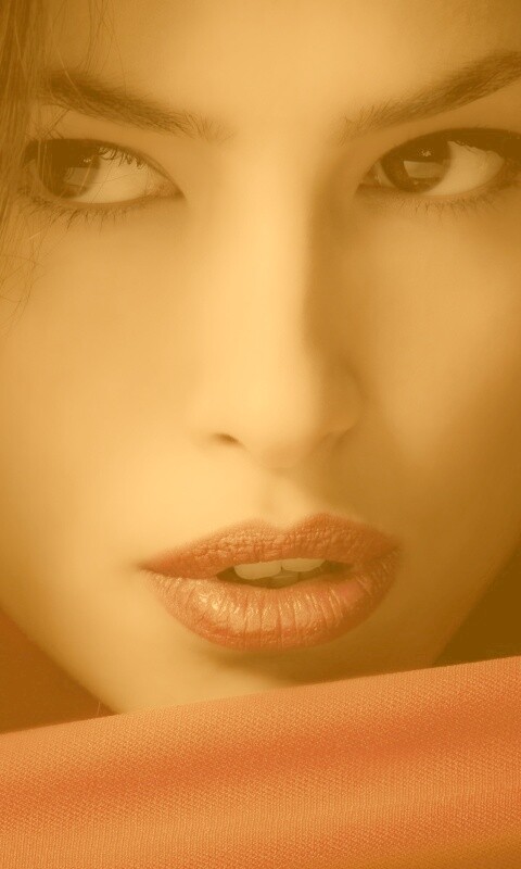 Женский взгляд обои