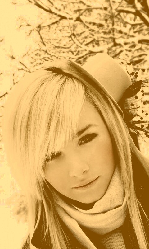 Девушка в белом обои