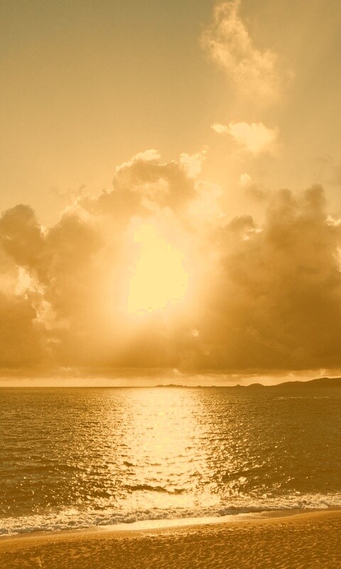 Солнечный пляж обои