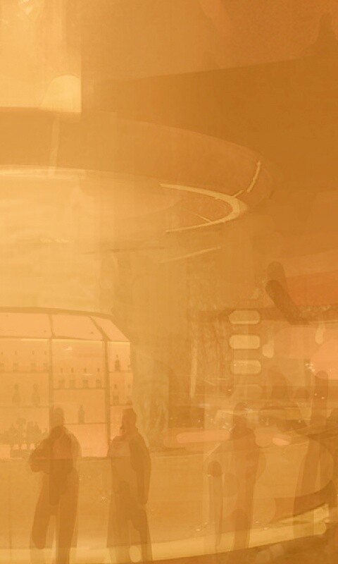 Красный бар из Mass Effect обои