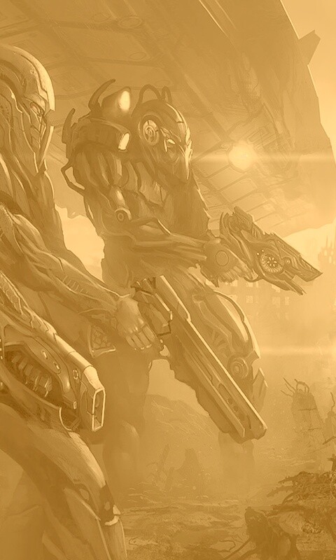 Нападение на землю обои