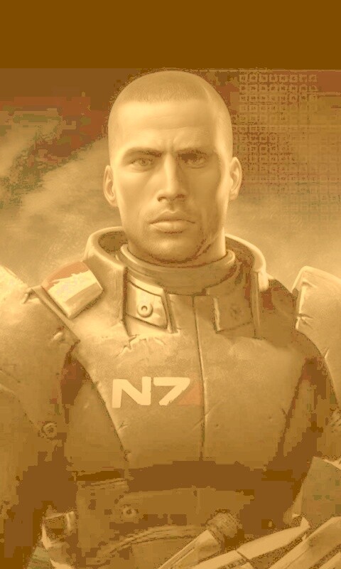 Шепард из Mass Effect обои