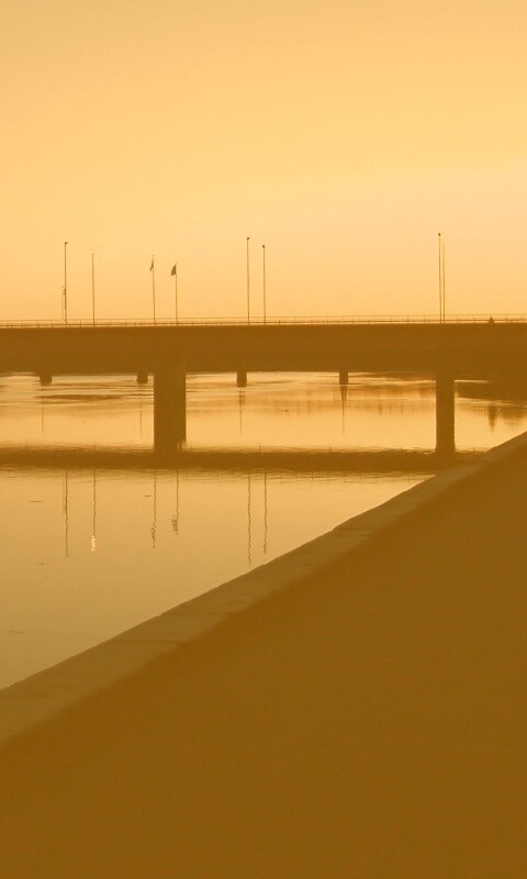 Живописный мост обои