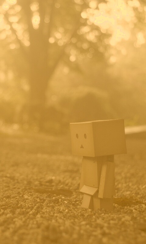 Картонный человечек обои