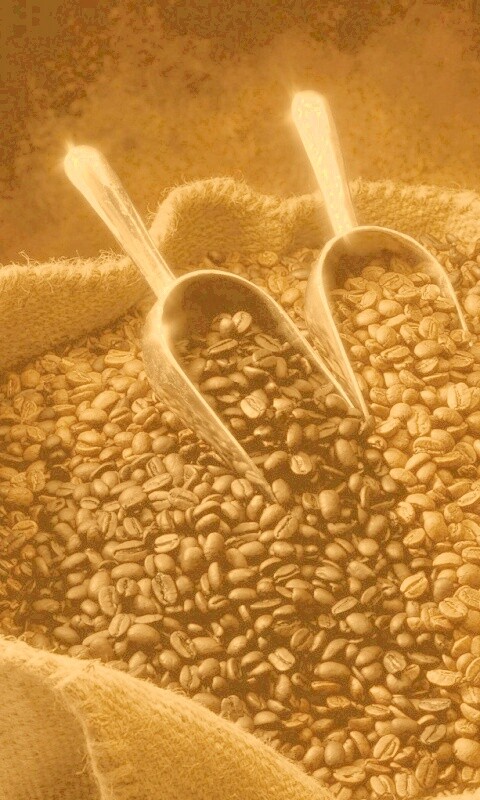 Мешок кофейных зерен обои