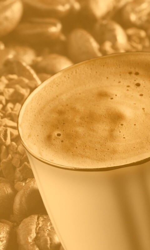 Кружка заварного кофе обои