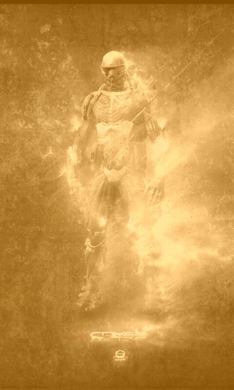 Нанокостюм из Crysis обои