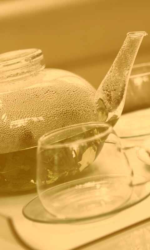 Зелёный чай обои