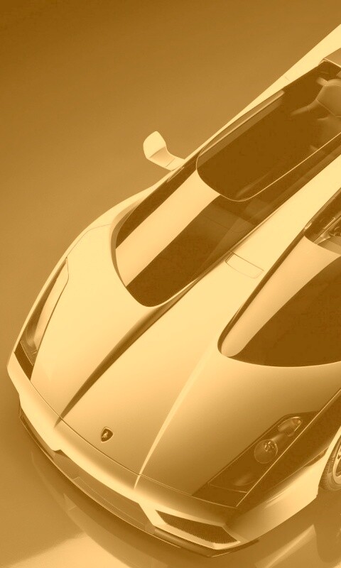 Светло-серый Lamborghini обои