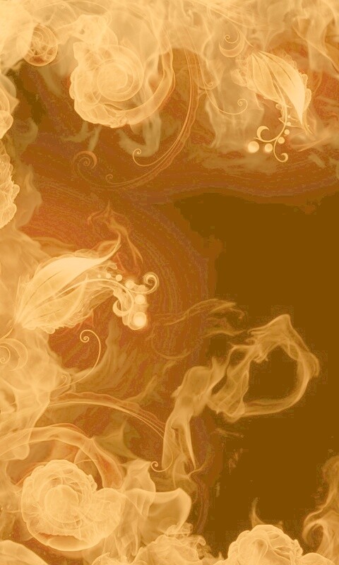 Огненные цветы обои