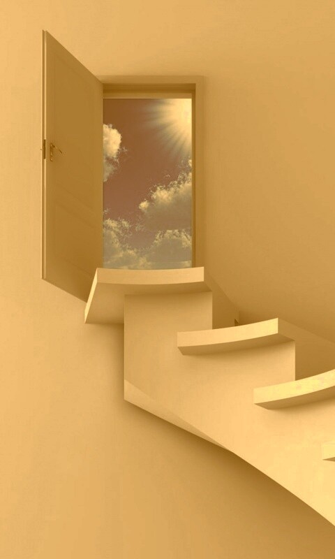 Лестница в небо обои