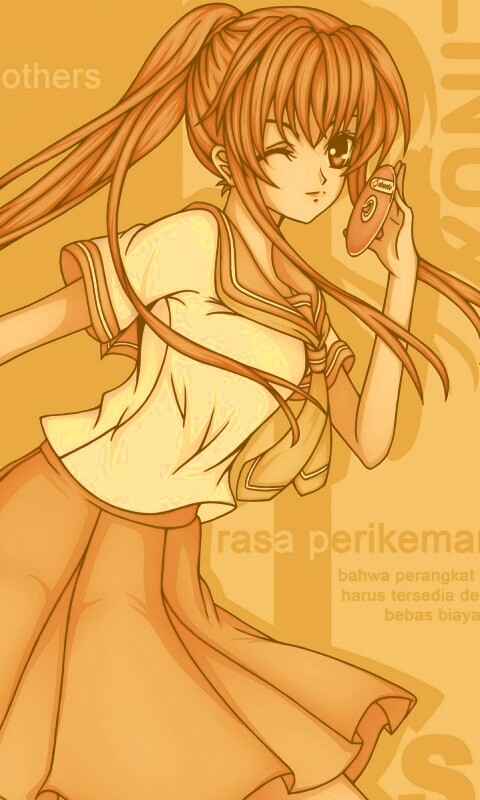 Ubuntu  в аниме обои