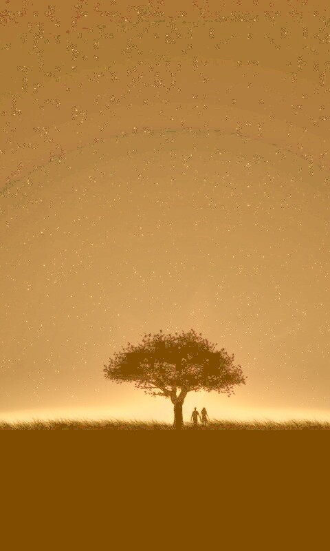 Звёздная ночь обои