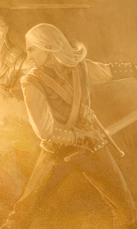 Геральт и Беренгар против Азара обои