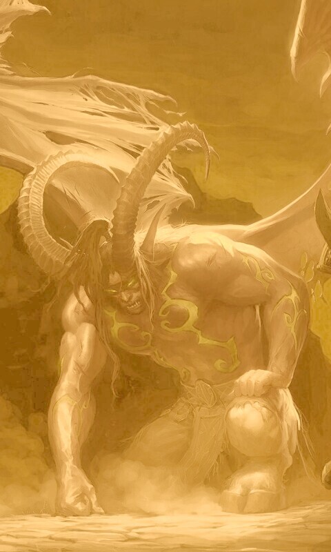 Иллидан из War Craft обои