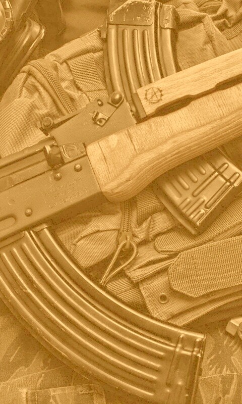 Автомат АК-47 обои