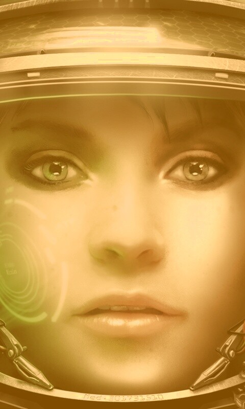 Медик из вселенной Star Craft 2 обои