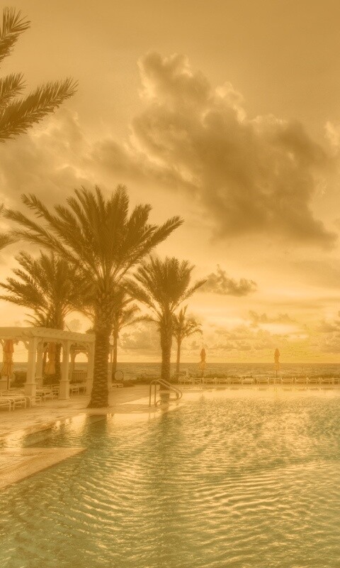 Бассейн обои