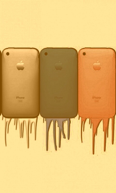 iPhone в разных цветах обои
