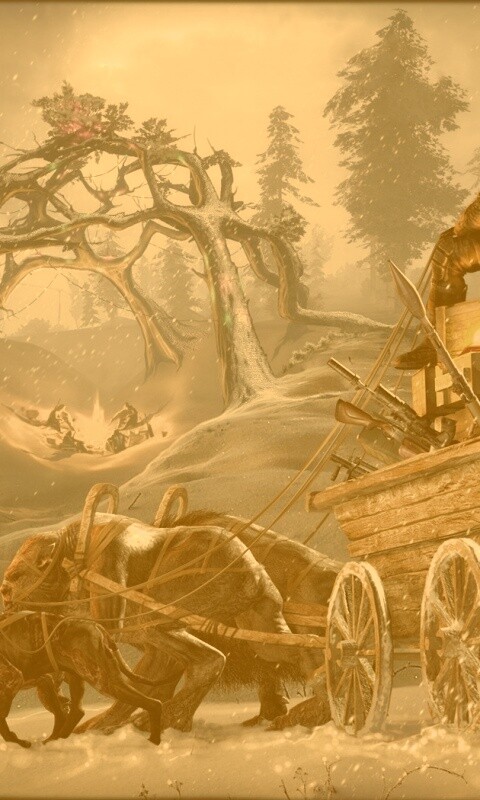 Новогодний Сталкер обои