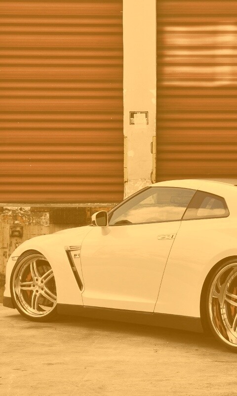 Спортивный Nissan обои