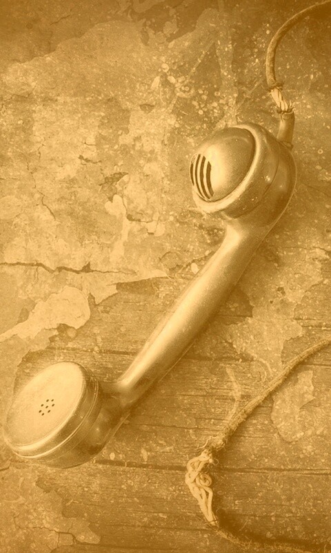 Телефонная трубка обои