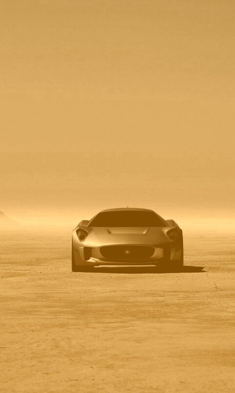 Ягуар подкрадывается обои