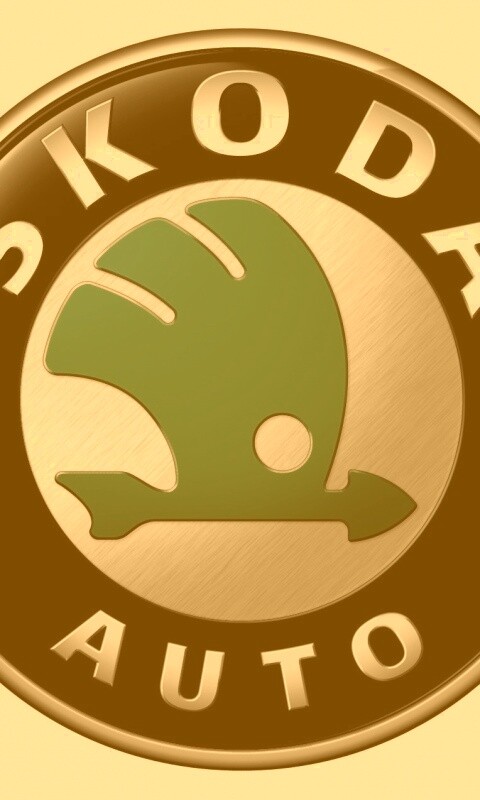 Логотип Skoda обои