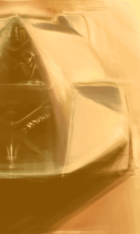 Зарисовка Maserati Birdcage обои