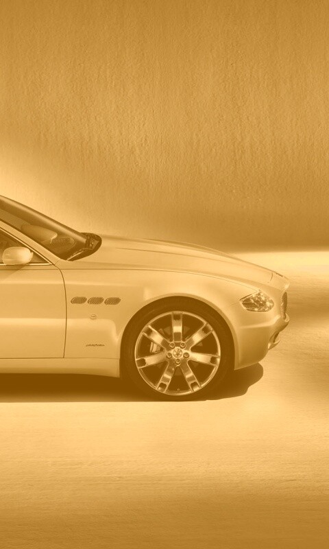 Maserati Quattroporte сбоку обои