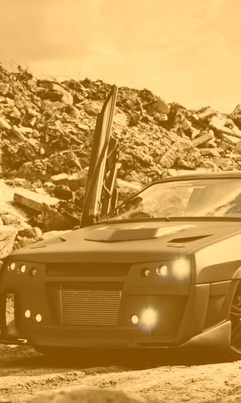 Тюнингованный ваз 21099 обои