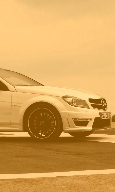 Mecedes C63 обои