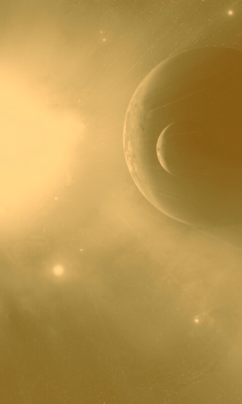 Перенасыщение голубым цветом обои