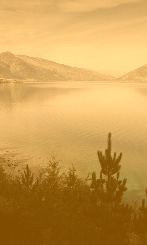 Безмятежное озеро в Новой Зеландии обои