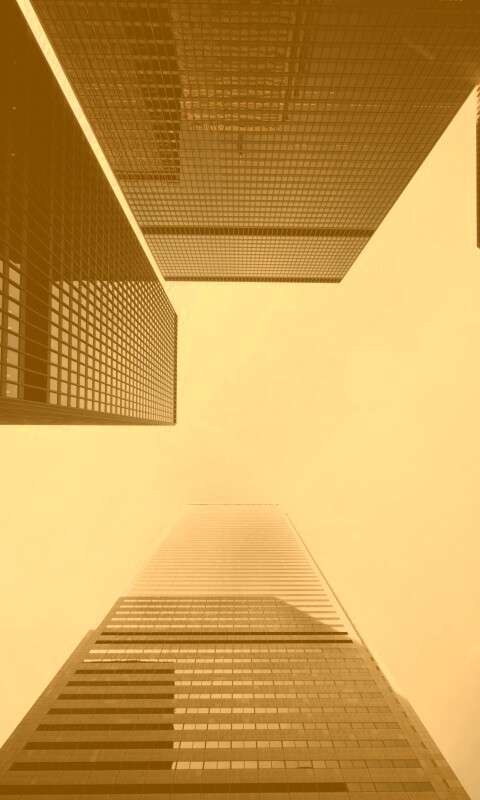 Небоскребы уходящие в облака обои