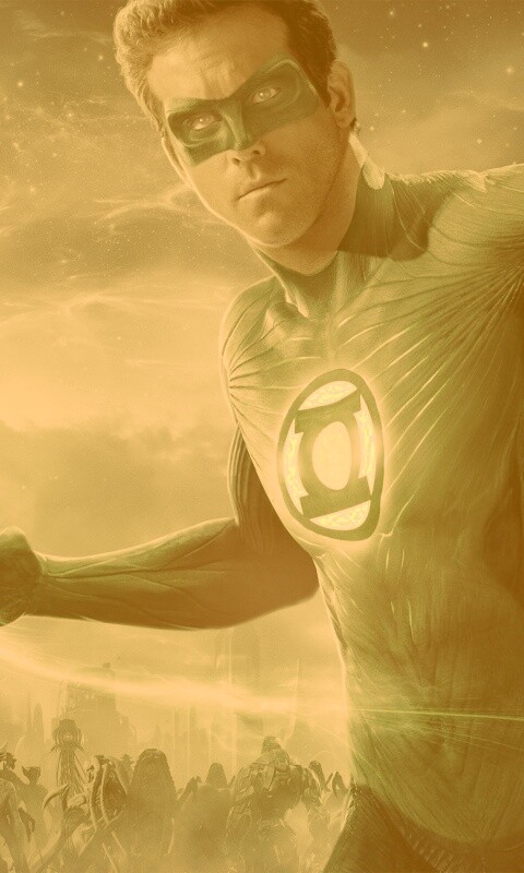 Зелёный фонарь обои