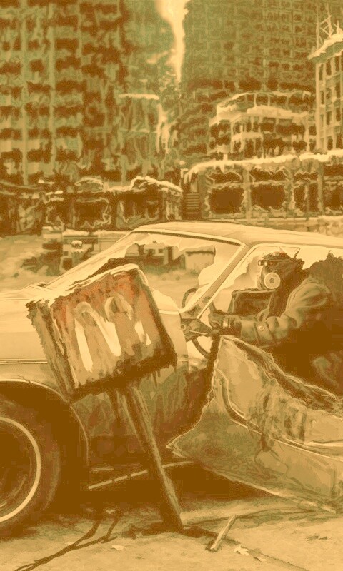 Картина запустения обои