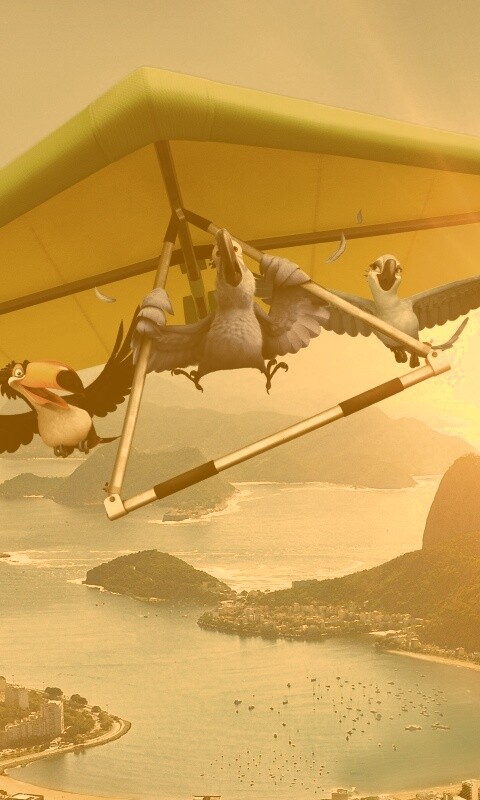 Герои мультфильма Рио обои