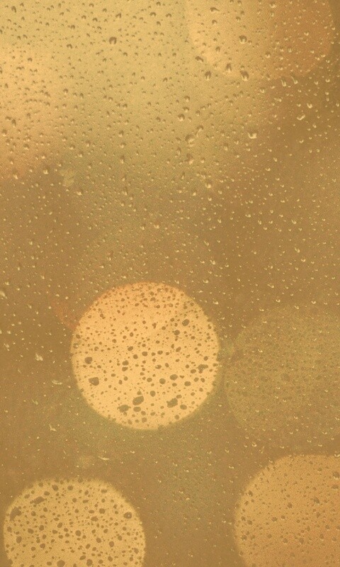 Блики за мокрым стеклом обои