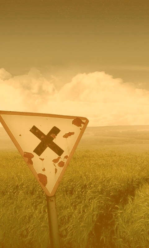 Проход воспрещен обои