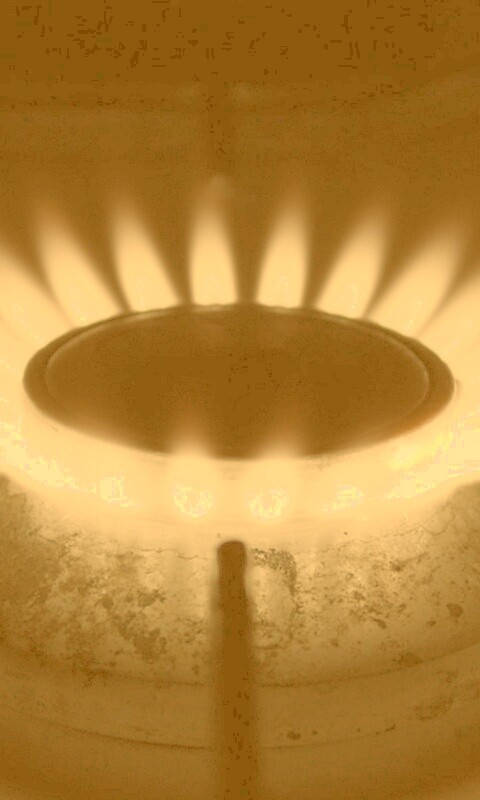 Огонь газовой конфорки обои