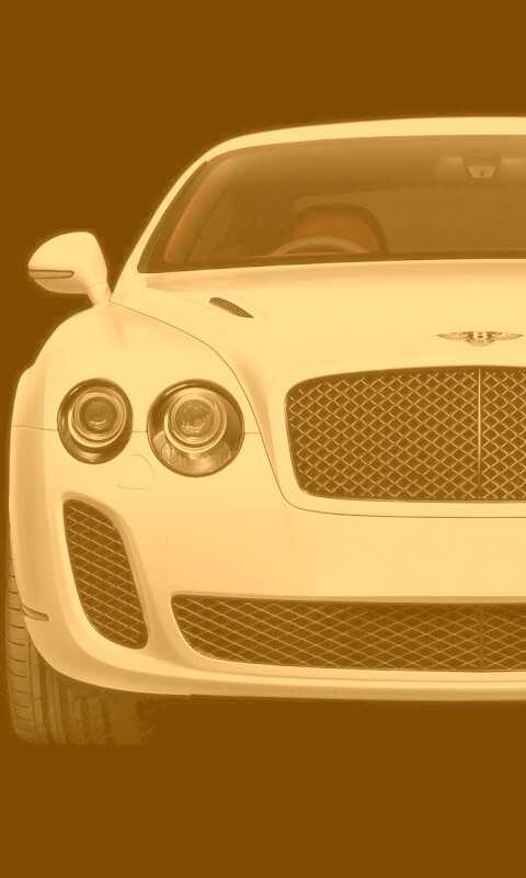 Белый Бентли Континентал обои