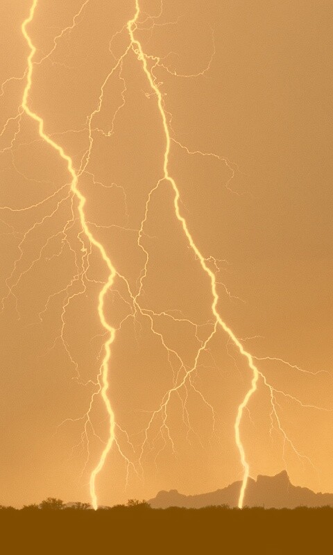 Двойная молния обои