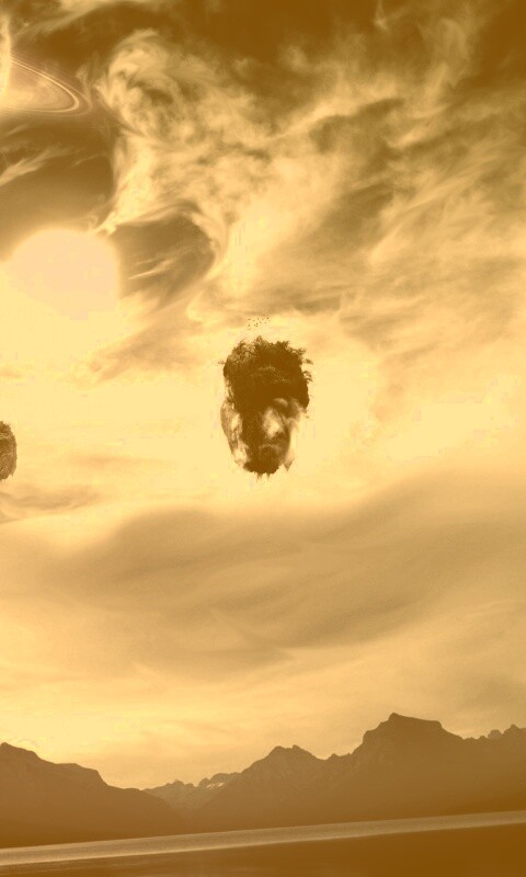 Летающие острова обои