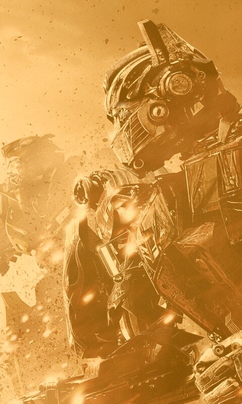 Оптимус Прайм и Бамблби обои